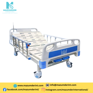 Two Function Manual Hospital Bed with Standard Accessories