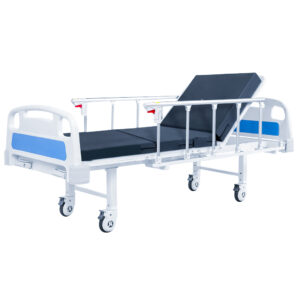 Two Function Manual Hospital Bed with Standard Accessories