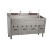 Double Surgical Scrub Unit