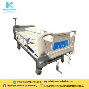 Premium Quality Two Function Manual Hospital Bed With Standard Accessories
